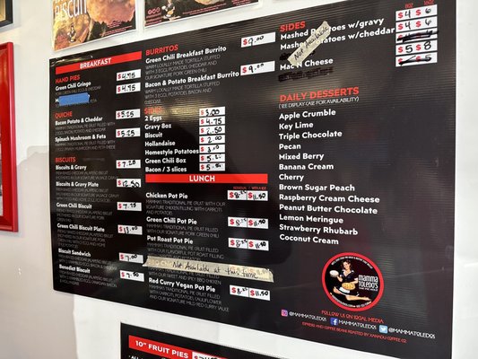 Menu photo 7 Mamma Toledo's The Pie Hole Phoenix, AZ Menu photo 7 Mamma Toledo's The Pie Hole Phoenix, AZ