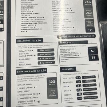 CLE Nutrition - Shake Menu - Juice Bars & Smoothies Near Me - North Olmsted, Ohio CLE Nutrition - Shake Menu - Juice Bars & Smoothies Near Me - North Olmsted, Ohio