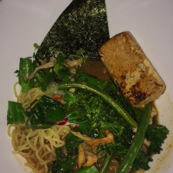 Cosmopolitan - Tofu ramen without the egg! Very tasty! - New American Near Me - Telluride, Colorado