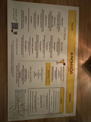 Menu photo 4 Nomada Verona, NJ