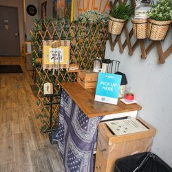 Komeya Cafe - View on the right when entering the eatery