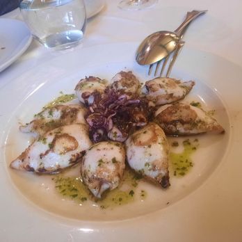 El Senador - La Taberna de Cascajares - Grilled squid. Looks better than it tastes. - Spanish Near Me - Madrid, M