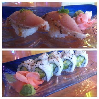 Sushi Nini - Albacore nigiri and garden roll - Sushi Bars Near Me - Round Rock, Texas Sushi Nini - Albacore nigiri and garden roll - Sushi Bars Near Me - Round Rock, Texas