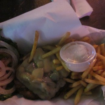 Red Garter Saloon - A most awesome swiss mushroom burger with the best restaurant fries ever - perfectly salted. - Sports Bars Near Me - Tucson, Arizona Red Garter Saloon - A most awesome swiss mushroom burger with the best restaurant fries ever - perfectly salted. - Sports Bars Near Me - Tucson, Arizona