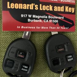 Leonard's Lock & Key - My keys got replaced!!