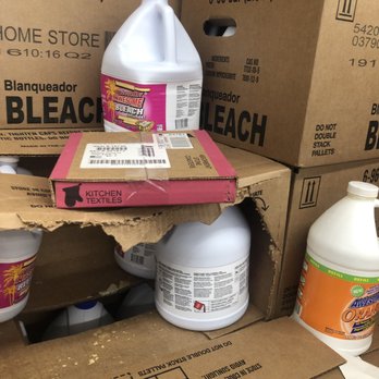 Dollar Tree - OPEN bottle of bleach sitting out - Discount Store Near Me - Sunnyside, New York