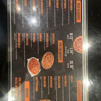 Desi Pizza Kitchen - menu - Pizza Near Me - Seattle, Washington