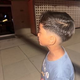 Side haircut