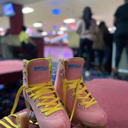 Fountain Valley Skating Center - My friends personal skates not rentals