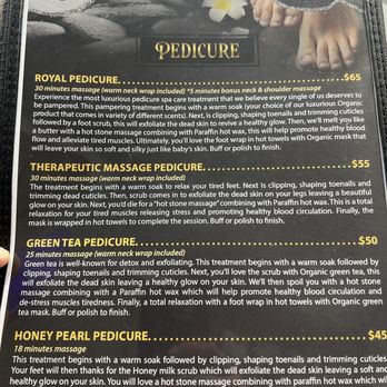 Beyond Beauty Nails And Spa - Menu - Nail Salons Near Me - Dickinson, Texas