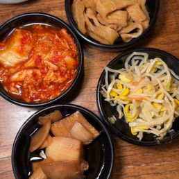 a variety of asian food a variety of asian food