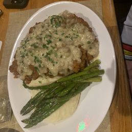 Southern fried pork chops Southern fried pork chops