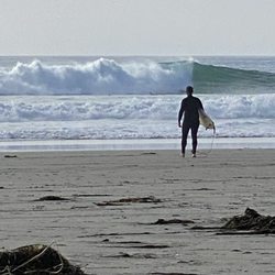 Ready to paddle out