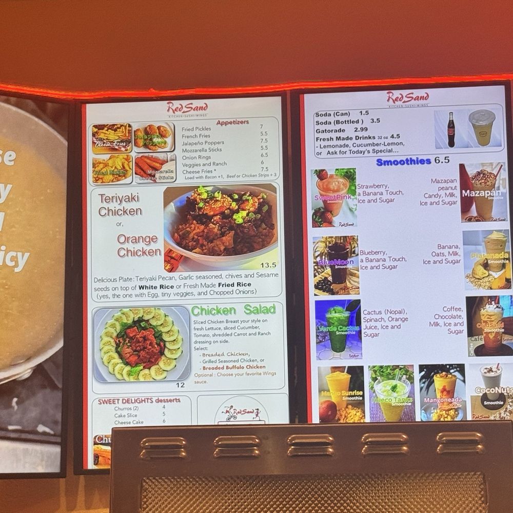 RedSand Kitchen - Menu - Chicken Wings Near Me - El Paso, Texas RedSand Kitchen - Menu - Chicken Wings Near Me - El Paso, Texas