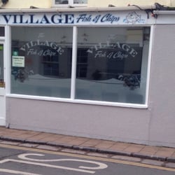 The Village Fish and Chips Shaldon - Our shop front.