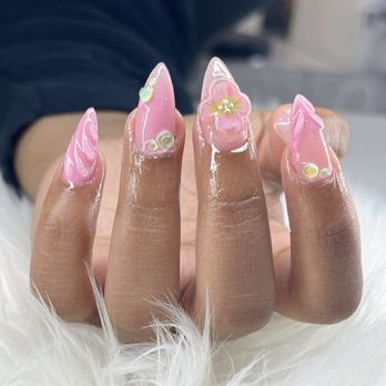 Empire Nail and Spa - Love these 3d nails! - Nail Salons Near Me - Johns Creek, Georgia Empire Nail and Spa - Love these 3d nails! - Nail Salons Near Me - Johns Creek, Georgia