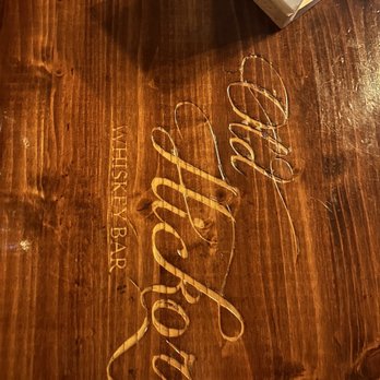 Old Hickory Whiskey Bar - Cool engraved table top - Cocktail Bars Near Me - Pensacola, Florida Old Hickory Whiskey Bar - Cool engraved table top - Cocktail Bars Near Me - Pensacola, Florida
