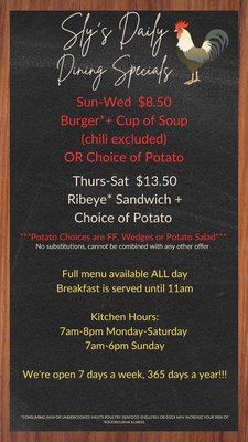 Menu photo 5 Sly's Midtown Salooon and Grill Sheboygan, WI Menu photo 5 Sly's Midtown Salooon and Grill Sheboygan, WI