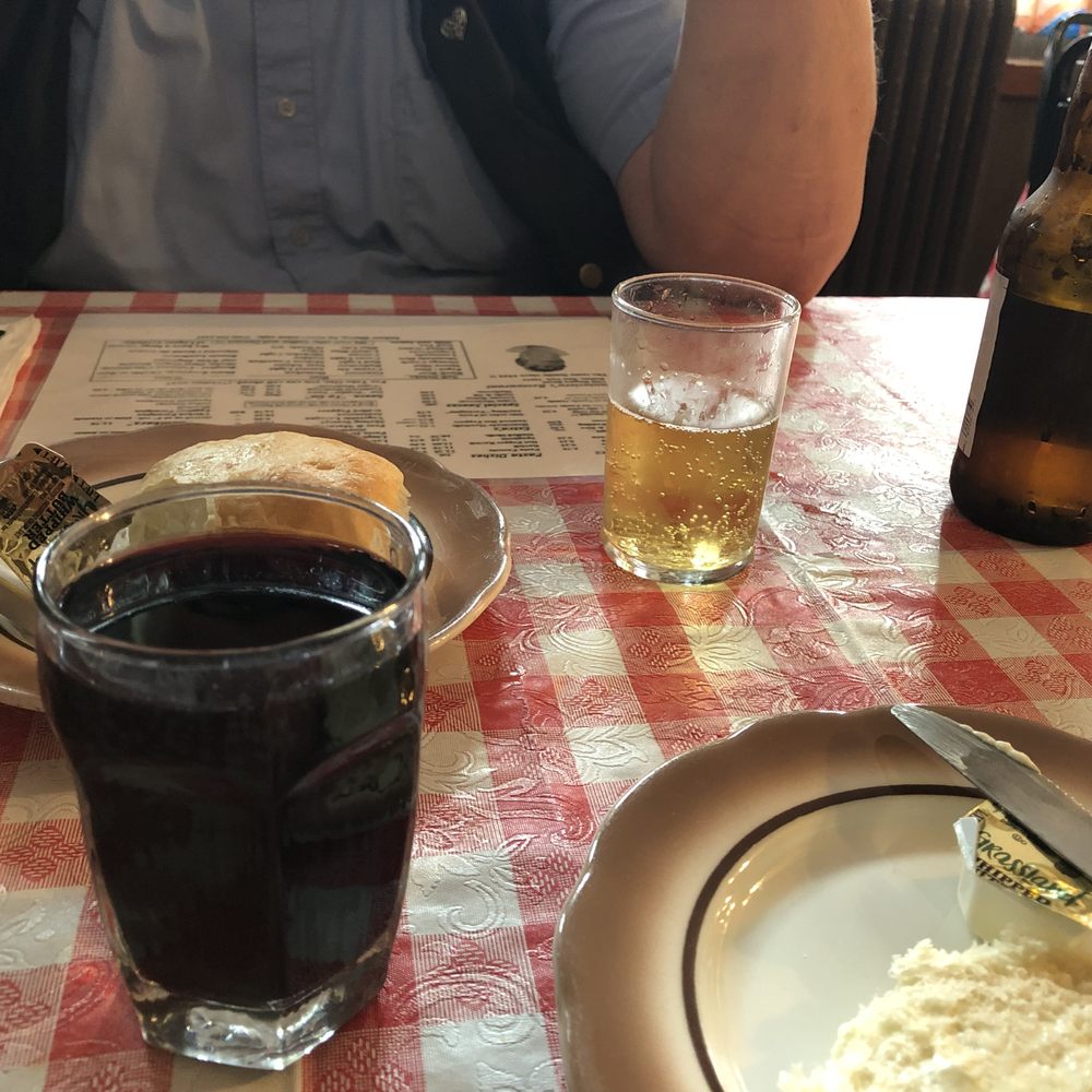 Santasiero's Restaurant - Wine and beer glasses are extremely small. - Italian Near Me - Buffalo, New York Santasiero's Restaurant - Wine and beer glasses are extremely small. - Italian Near Me - Buffalo, New York