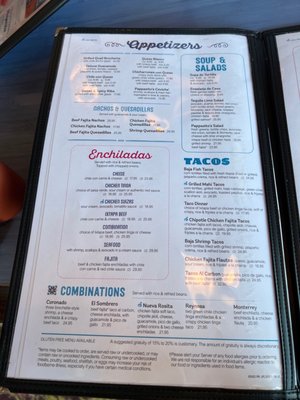 Menu photo 1 Pappasito's Cantina Webster, TX