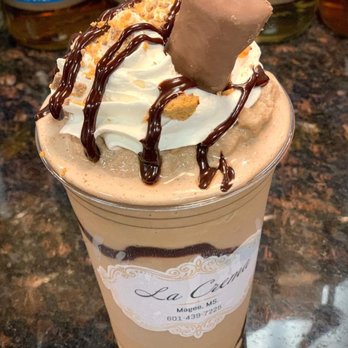 La Crema - a chocolate milkshake with a marshmallow on top - Women's Clothing Near Me - Magee, Mississippi