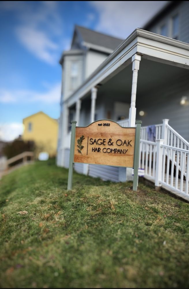 Sage & Oak Hair Logo