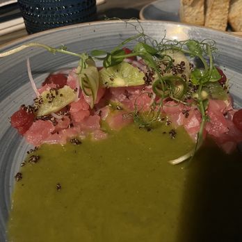 Six - Ahi tuna crudo - Cocktail Bars Near Me - Tampa, Florida Six - Ahi tuna crudo - Cocktail Bars Near Me - Tampa, Florida