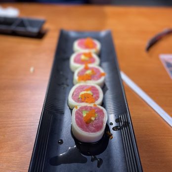 Sushi Moshi - Naruto tuna roll. - Sushi Bars Near Me - League City, Texas Sushi Moshi - Naruto tuna roll. - Sushi Bars Near Me - League City, Texas