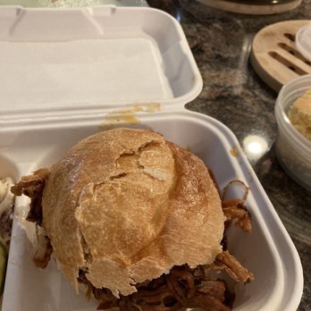 Uncle John's BBQ Stand - Pulled brisket sandwich - Food Trucks Near Me - Wilmington, Delaware