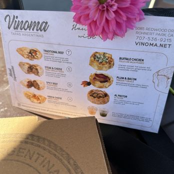 Vinoma - Empanadas Near Me - Rohnert Park, California Vinoma - Empanadas Near Me - Rohnert Park, California