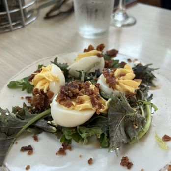 Yards Bruncheon - Deviled Eggs (4) - New American Near Me - Spokane, Washington Yards Bruncheon - Deviled Eggs (4) - New American Near Me - Spokane, Washington