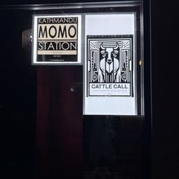 Exterior outside entrance of Kathmandu Momo Station - Omaha, Nebraska Exterior outside entrance of Kathmandu Momo Station - Omaha, Nebraska