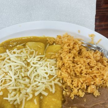Doña maria - Chicken enchiladas with chili verde sauce - Mexican Near Me - Dallas, Texas