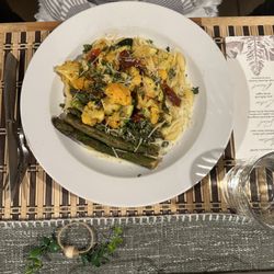 Private Dinners By Chef Bill - Vegetarian Pasta Shells with Spring Veggies