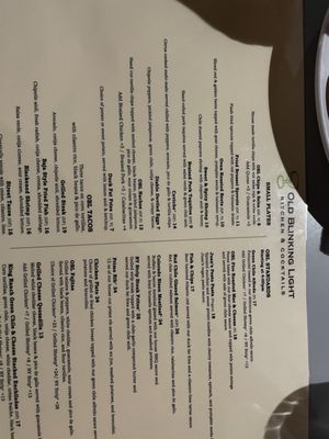 Menu photo 4 Old Blinking Light Highlands Ranch, CO