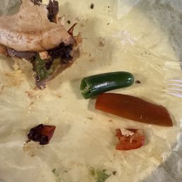 Cemita with 'Cecina' meat brought my own Serrano for spice Cemita with 'Cecina' meat brought my own Serrano for spice