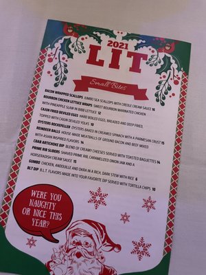 Menu photo 1 LIT: A Christmas Pop-Up Concept St Louis, MO