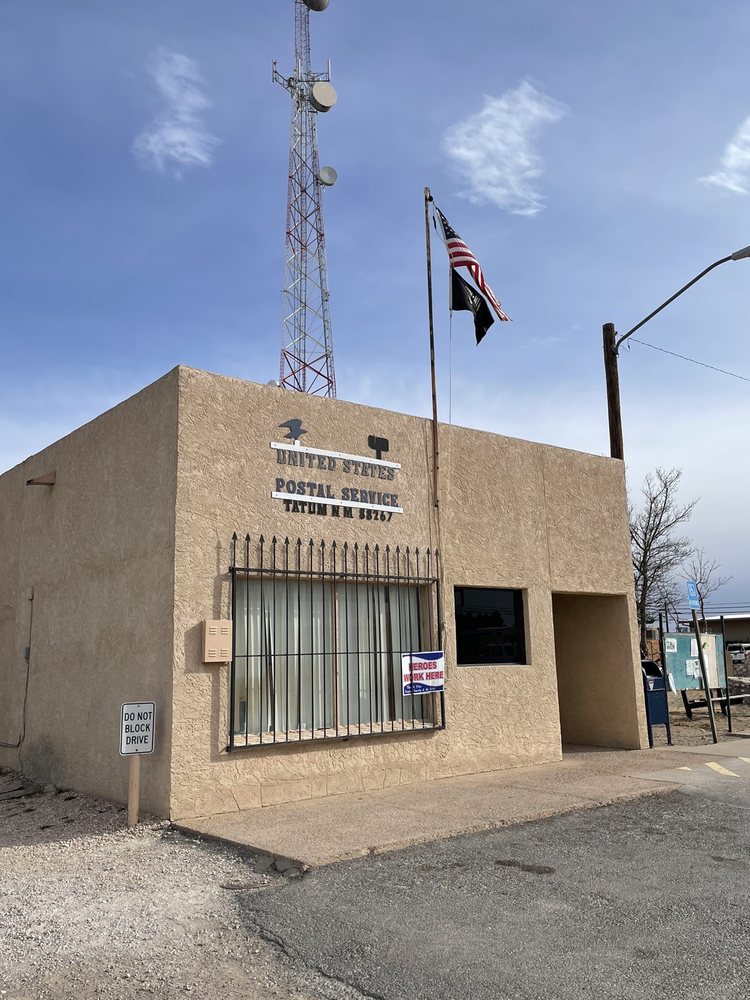 US POST OFFICE 114 S Avenue A, Tatum, New Mexico Post Offices