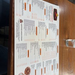 Fire Pit BBQ - Menu