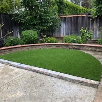 Earth Design Synthetic Turf - Dog Area after installation - Artificial Turf Near Me - Irvine, California Earth Design Synthetic Turf - Dog Area after installation - Artificial Turf Near Me - Irvine, California