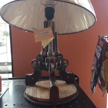 Beck's - Also for sale, the coveted gun lamp - Gas Stations Near Me - Lincoln, Illinois