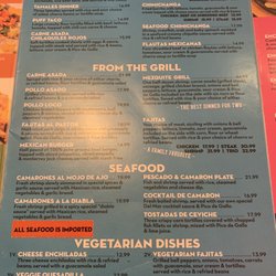 Pedros Tacos And Tequila Bar - Menu