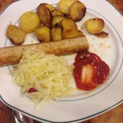Dinea - Bratwurst mit Bratkartoffeln