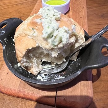 STK Steakhouse - Bread after digging in - Bars Near Me - Denver, Colorado STK Steakhouse - Bread after digging in - Bars Near Me - Denver, Colorado