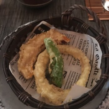 Sushi Hachi - Seasonal vegetable tempura - omakase part 5. - Sushi Bars Near Me - Washington, DC, District of Columbia