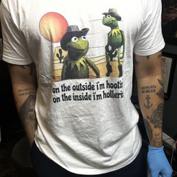 My tattoo artist