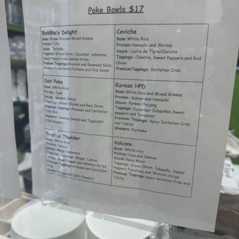 Hinoki Poke - Menu - Poke Near Me - Reno, Nevada Hinoki Poke - Menu - Poke Near Me - Reno, Nevada