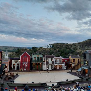Medora Musical - The stage from farther away. - Restaurants Near Me