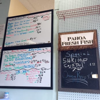 Pahoa Fresh Fish - Menu - Fish & Chips Near Me - Pahoa, Hawaii