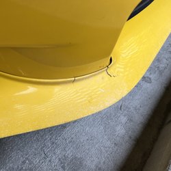 Caliber Collision - The front spoiler at week 12